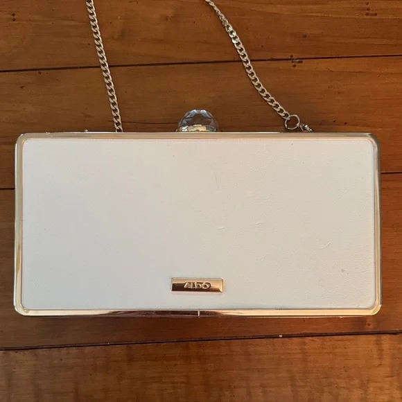 Aldo Miss 2 Mrs Las Vegas License Plate Clutch - Picture 3 of 6